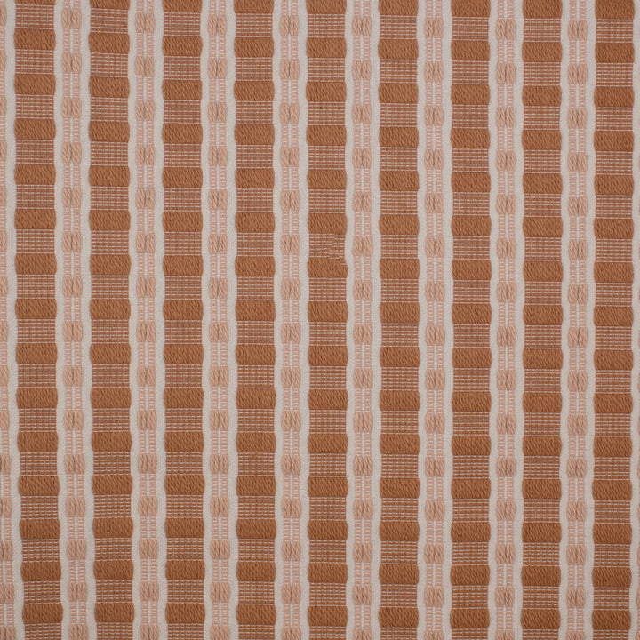 S5716 Adobe by Greenhouse Designer Fabric 69.49% Cotton, 19.24% Polyester (Uv), 11.27% Polyester USA 33,000 </p><p>Repeat: .75" H, 1.188" V 57" - Swanky Fabrics -