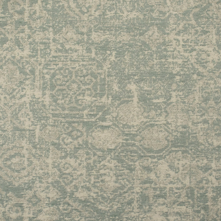 S5749 Glacier by Greenhouse Designer Fabric M15: Memos by Color 100% Polyester China 30,000 double rubs </p><p>Repeat: 16" H, 15" V 56" - Swanky Fabrics -
