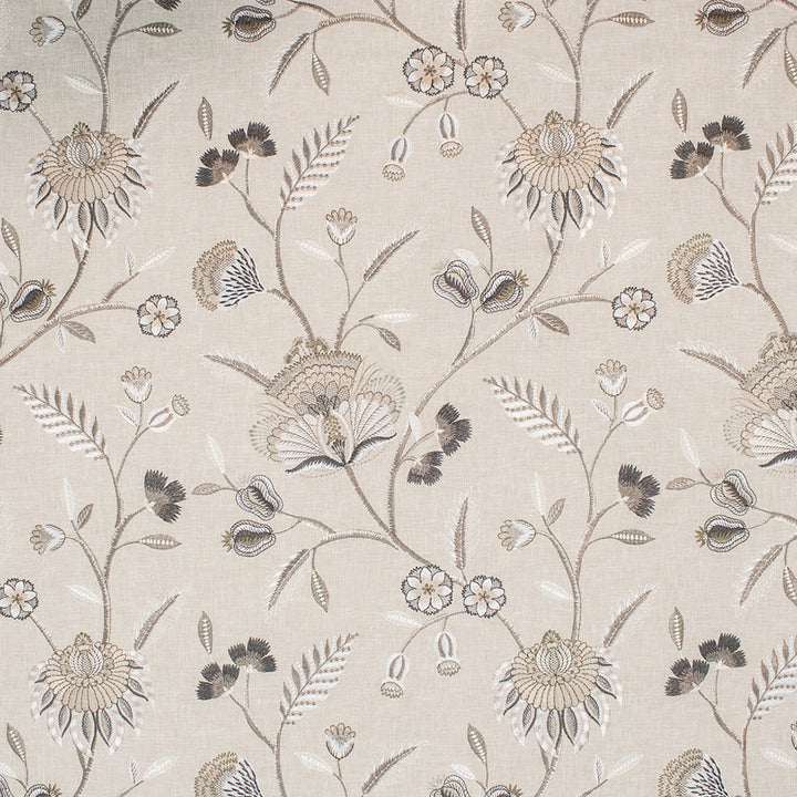 S5778 Travertine by Greenhouse Designer Fabric 52% Recycled Polyester, 48% Cotton With 100% Viscose Embroidery India 9,000 </p><p>Repeat: 17" H, 18.5" V 51" - Swanky Fabrics -