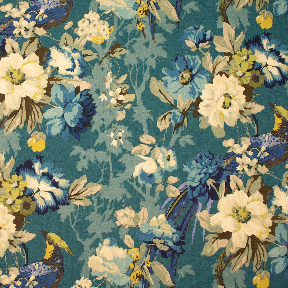 S5800 Nile by Greenhouse Designer Fabric M15: Memos by Color 100% Linen Spain 25,000 double rubs </p><p>Repeat: 27" H, 32" V 54" - Swanky Fabrics -