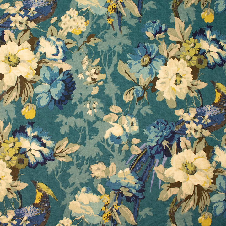 S5800 Nile by Greenhouse Designer Fabric M15: Memos by Color 100% Linen Spain 25,000 double rubs </p><p>Repeat: 27" H, 32" V 54" - Swanky Fabrics -