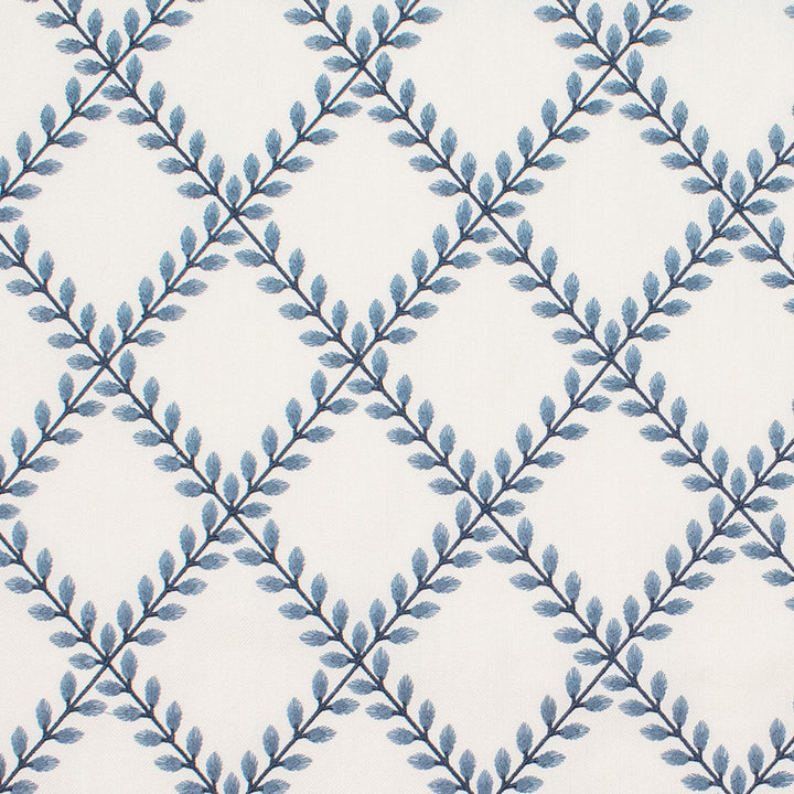 S5812 Porcelain by Greenhouse Designer Fabric M15: Memos by Color 100% Polyester With 100% Viscose Embroidery India 9,000 double rubs </p><p>Repeat: 5.43" H, 6.1" V 54" - Swanky Fabrics -