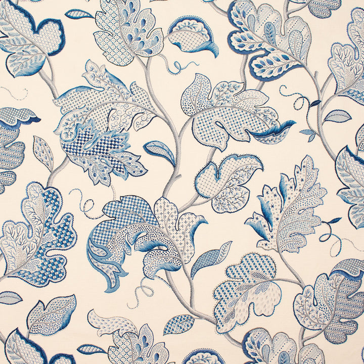 S5824 Blue Sand by Greenhouse Designer Fabric 100% Cotton Spain 60,000 </p><p>Repeat: 27" H, 27" V 54" - Swanky Fabrics -