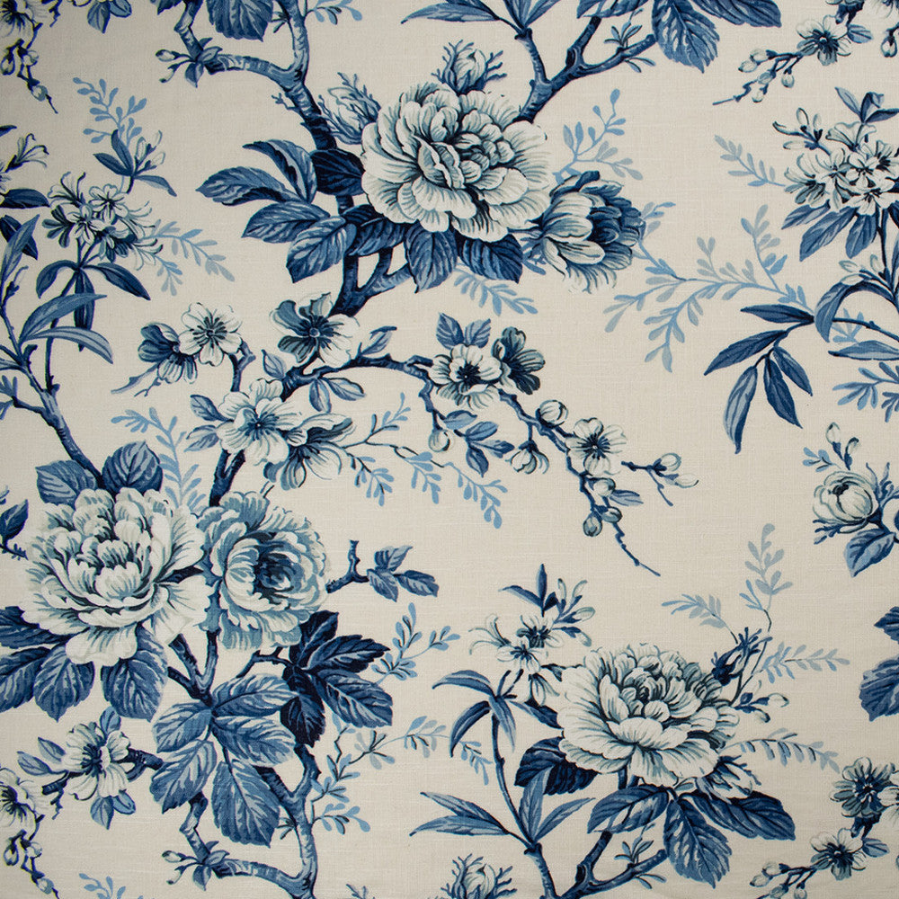 S5826 Indigo by Greenhouse Designer Fabric 55% Linen, 45% Viscose Korea 12,000 </p><p>Repeat: 27.25" H, 24" V 55" - Swanky Fabrics -