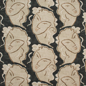 S5872 Graphite by Greenhouse Designer Fabric