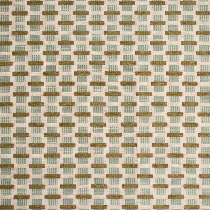 S6039 Sage by Greenhouse Designer Fabric 95% Polyester, 5% Linen China 36,000 </p><p>Repeat: 2" H, 1.25" V 56" - Swanky Fabrics -