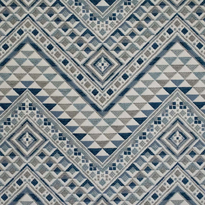 S6056 Indigo by Greenhouse Designer Fabric 100% Polyester China 50,000 </p><p>Repeat: 9.5" H, 9.5" V 56" - Swanky Fabrics -
