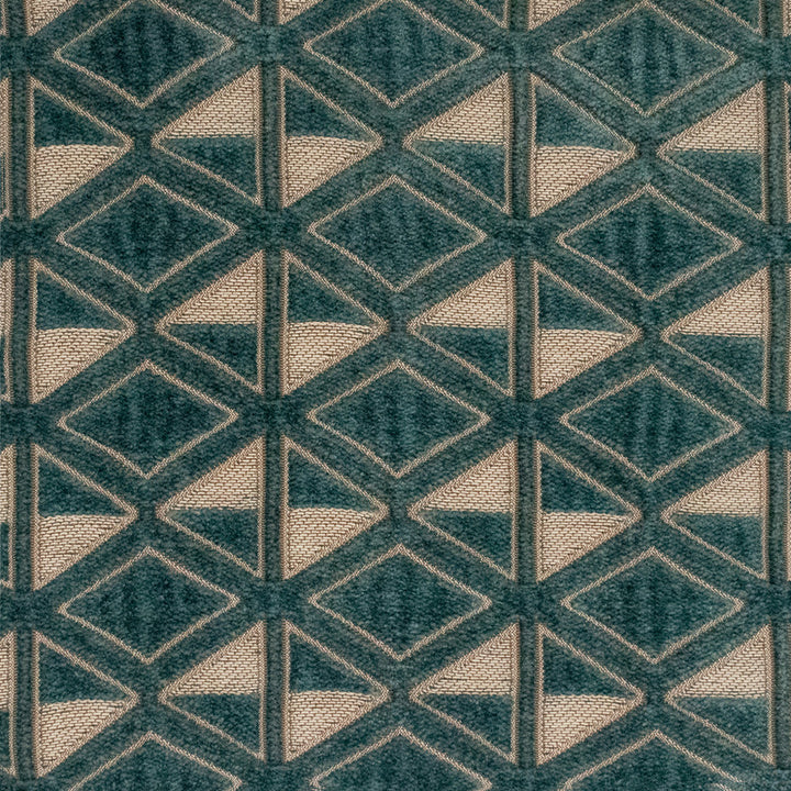 S6064 Aegean by Greenhouse Designer Fabric 60% Viscose, 24% Polyester, 16% Cotton India 51,000 </p><p>Repeat: 2.7" H, 1.7" V 54" - Swanky Fabrics -