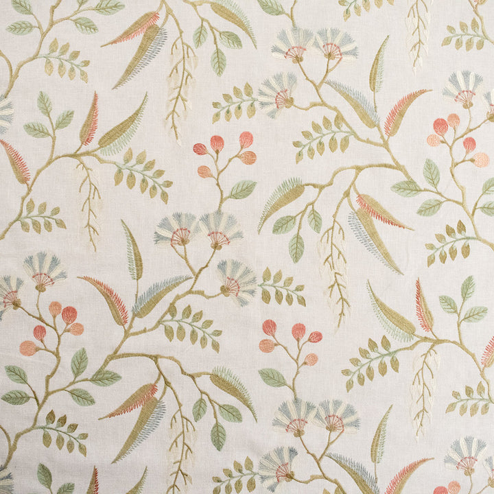 S6108 Fairytale by Greenhouse Designer Fabric 52% Cotton, 48% Polyester With 100% Rayon Embroidery India 6,000 </p><p>Repeat: 25.25" H, 18.375" V 54" - Swanky Fabrics -