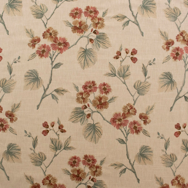 S6147 Rosewood by Greenhouse Designer Fabric 58% Cotton, 42% Polyester With 100% Rayon Embroidery India 9,000 </p><p>Repeat: 16.75" H, 18.5" V 54" - Swanky Fabrics -