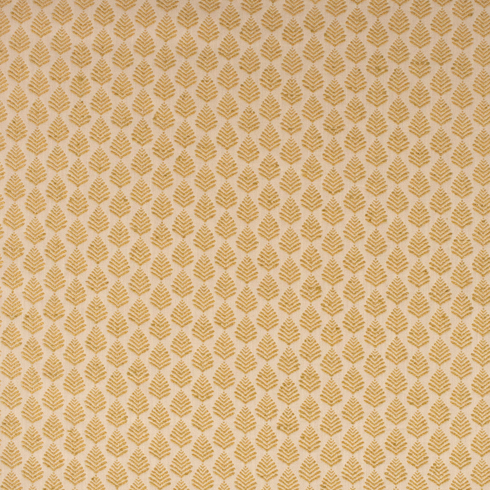 S6151 Gold by Greenhouse Designer Fabric 65% Polyester, 35% Cotton India 50,000 </p><p>Repeat: 1.38" H, 1.023" V 54" - Swanky Fabrics -