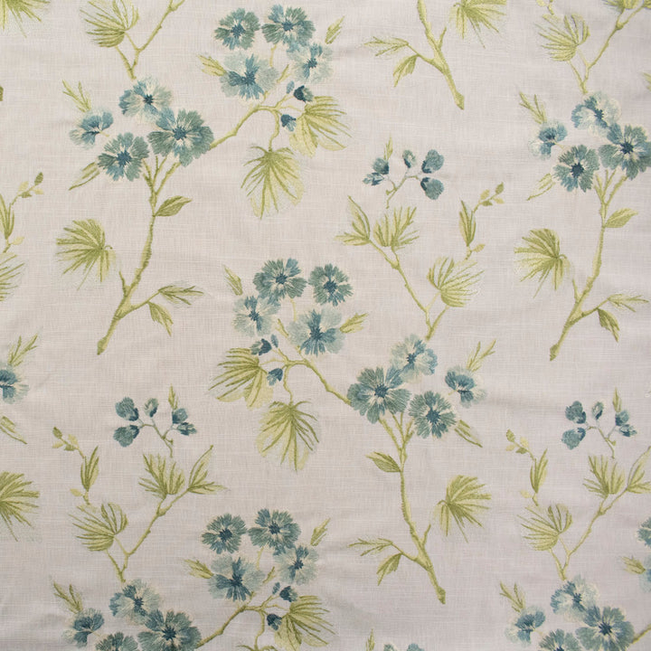 S6177 Celestial by Greenhouse Designer Fabric 58% Cotton, 42% Polyester With 100% Rayon Embroidery India 9,000 </p><p>Repeat: 16.75" H, 18.5" V 54" - Swanky Fabrics -