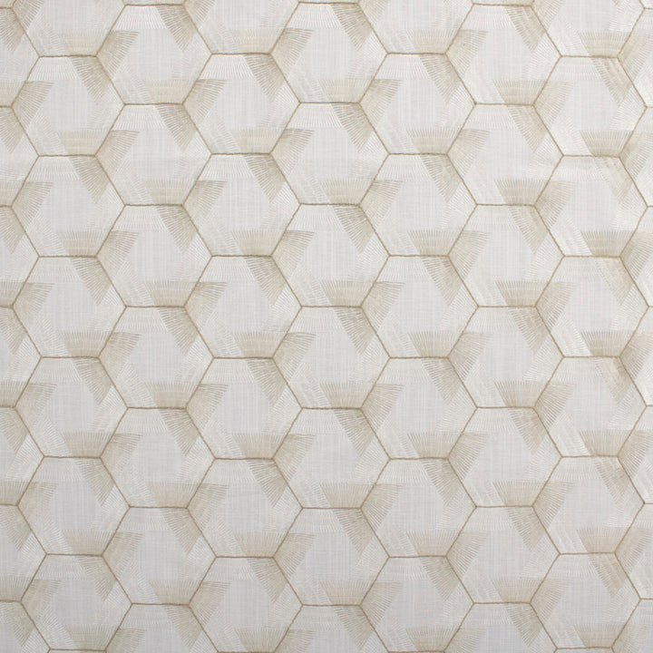 S6194 Vanilla by Greenhouse Designer Fabric 82% Polyester, 11% Cotton, 7% Linen With 100% Polyester Embroidery India Drapery </p><p>Repeat: 5.25" H, 3.25" V 54" - Swanky Fabrics -