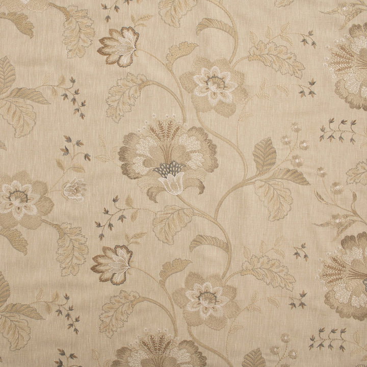 S6204 Dune by Greenhouse Designer Fabric 77% Polyester, 23% Cotton With 100% Rayon Embroidery India 6,000 </p><p>Repeat: 26" H, 12.375" V 54" - Swanky Fabrics -