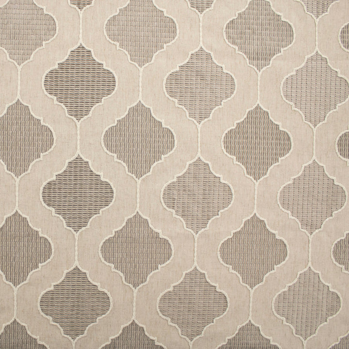 S6215 Linen by Greenhouse Designer Fabric 60% Polyester, 40% Cotton With 100% Cotton Embroidery India Drapery </p><p>Repeat: 6.75" H, 6.188" V 54" - Swanky Fabrics -