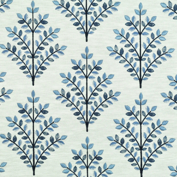 S6230 Porcelain by Greenhouse Designer Fabric 71% Polyester, 29% Cotton With 100% Polyester Embroidery India 9,000 </p><p>Repeat: 7.5" H, 6.5" V 52" - Swanky Fabrics -