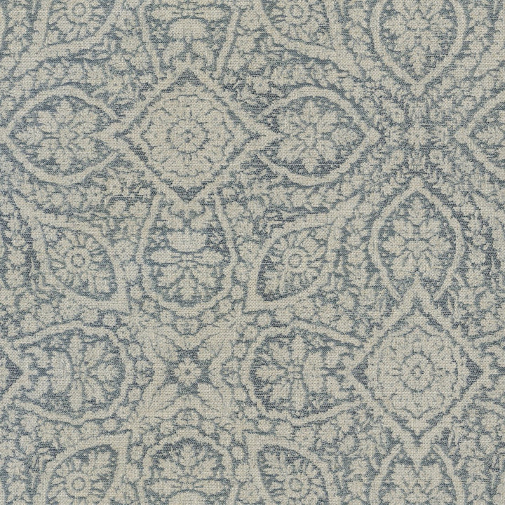 S6247 Indigo by Greenhouse Designer Fabric 74% Polyester, 21% Cotton, 5% Linen India 51,000 </p><p>Repeat: 13.5" H, 13.8" V 54" - Swanky Fabrics -