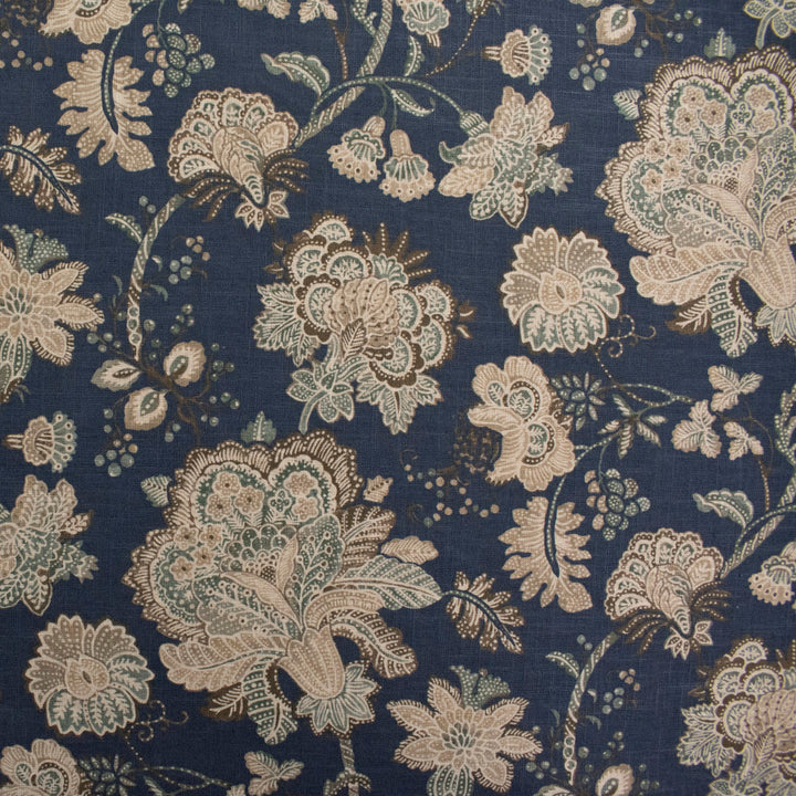 S6266 Marine by Greenhouse Designer Fabric 55% Linen, 45% Viscose Korea 12,000 </p><p>Repeat: 27.25" H, 24.37" V 55" - Swanky Fabrics -