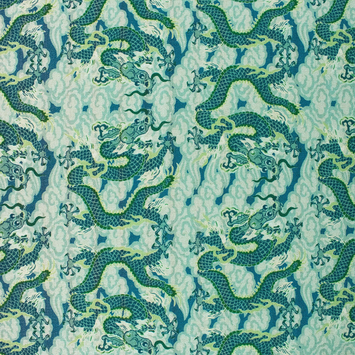 S6354 Rivulet by Greenhouse Designer Fabric 92% Polyester, 8% Linen China 50,000 </p><p>Repeat: 18" H, 17" V 54" - Swanky Fabrics -