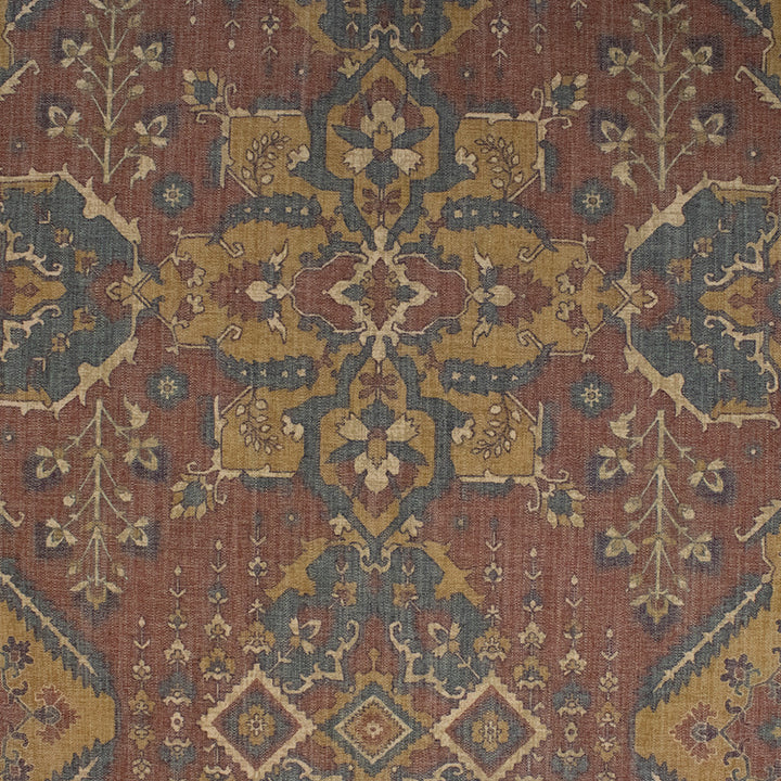 S6360 Spice by Greenhouse Designer Fabric 50% Polyester, 24% Cotton, 14% Linen, 12% Viscose Turkey 45,000 </p><p>Repeat: 27" H, 27" V 55" - Swanky Fabrics -