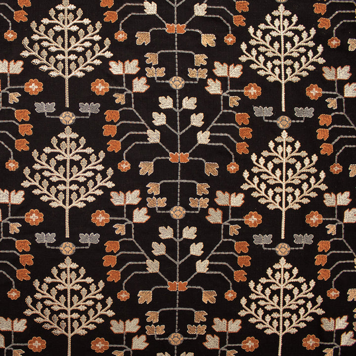 S6377 Ember by Greenhouse Designer Fabric 100% Cotton With 52% Polyester, 48% Viscose Embroidery India 51,000 </p><p>Repeat: 13" H, 7.5" V 51" - Swanky Fabrics -