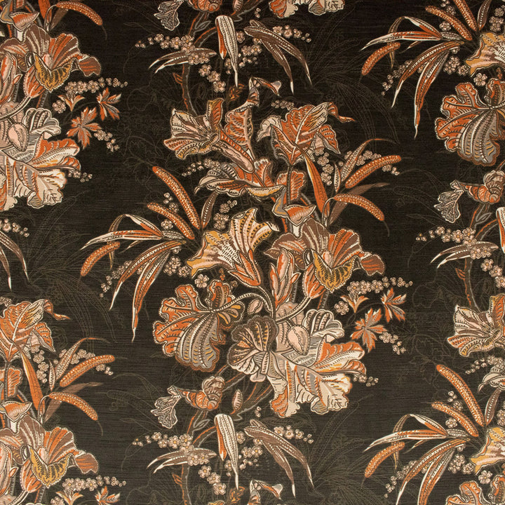 S6378 Ebony by Greenhouse Designer Fabric 100% Polyester China 48,000 </p><p>Repeat: 27" H, 19.287" V 55" - Swanky Fabrics -