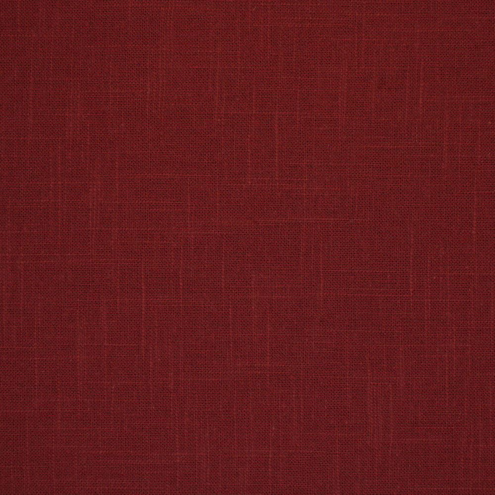 S6445 Cranberry by Greenhouse Designer Fabric 55% Linen, 45% Viscose Korea 12,000 </p><p>Repeat: None 54" - Swanky Fabrics -
