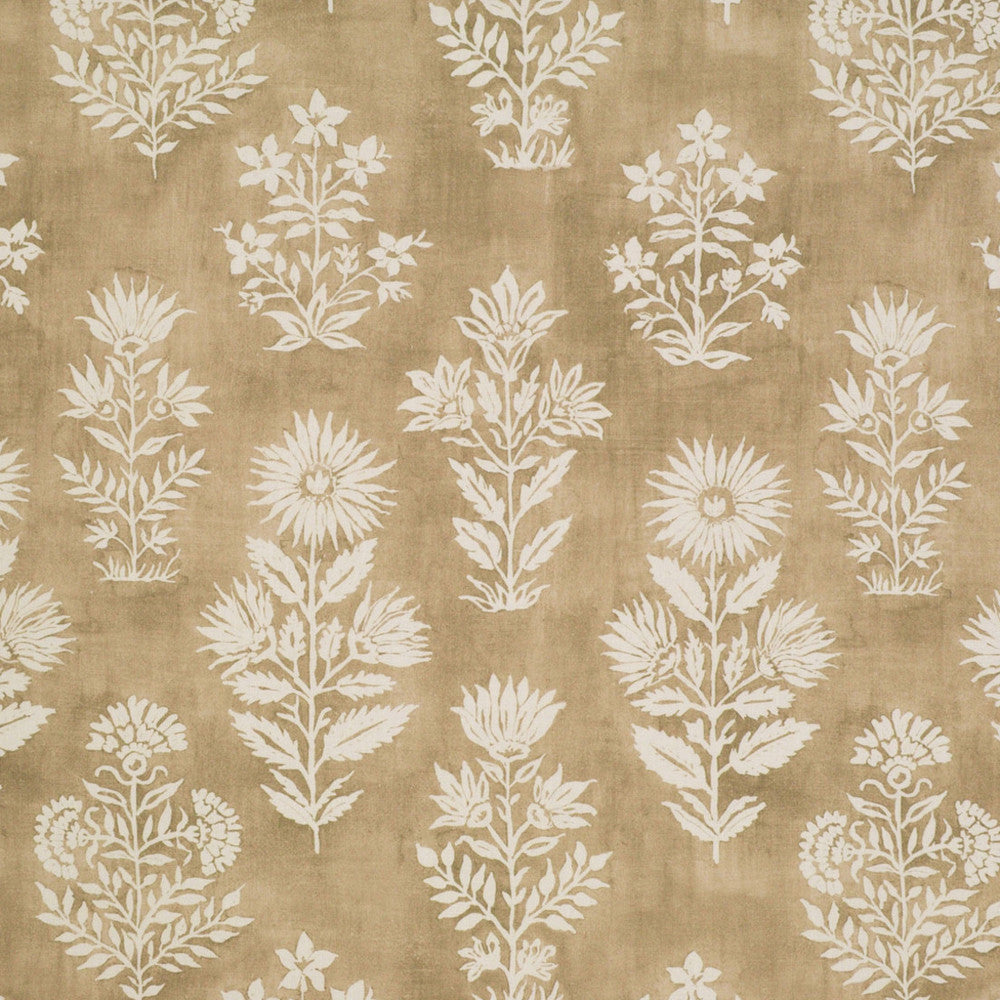 S6501 Sand by Greenhouse Designer Fabric 50% Cotton, 35% Viscose, 15% Linen India 51,000 </p><p>Repeat: 18.5" H, 20" V 52" - Swanky Fabrics -