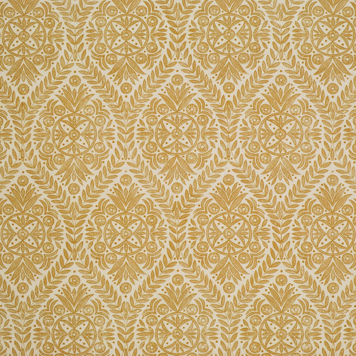 S6509 Mustard by Greenhouse Designer Fabric 50% Cotton, 35% Viscose, 15% Linen India 51,000 </p><p>Repeat: 7" H, 13.5" V 53" - Swanky Fabrics -