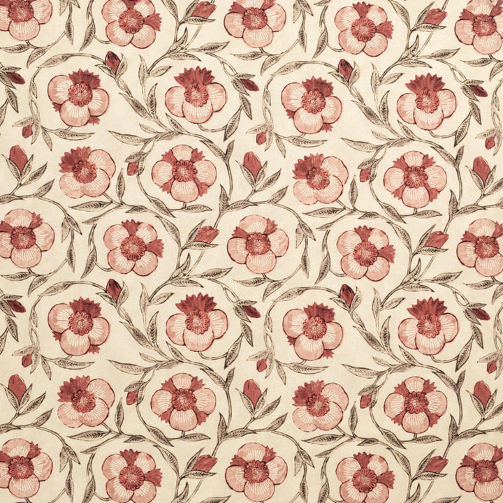 S6512 Claret by Greenhouse Designer Fabric 50% Cotton, 35% Viscose, 15% Linen India 51,000 </p><p>Repeat: 11" H, 10.75" V 55" - Swanky Fabrics -