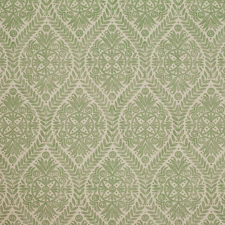 S6517 Fennel by Greenhouse Designer Fabric 50% Cotton, 35% Viscose, 15% Linen India 51,000 </p><p>Repeat: 7" H, 13.5" V 53" - Swanky Fabrics -
