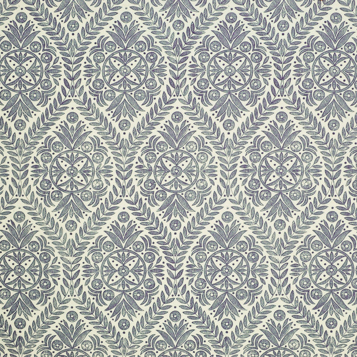 S6524 Cobalt by Greenhouse Designer Fabric 50% Cotton, 35% Viscose, 15% Linen India 51,000 </p><p>Repeat: 7" H, 13.5" V 53" - Swanky Fabrics -