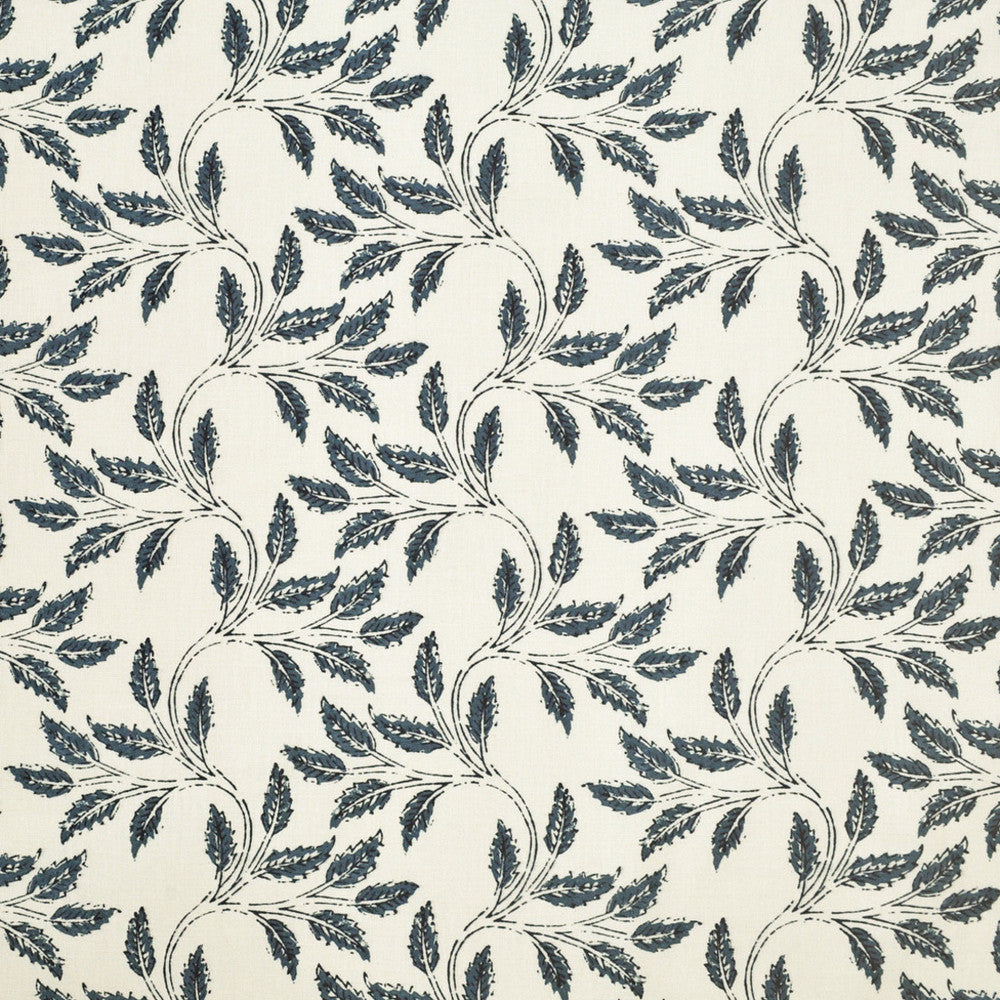 S6525 Prussian by Greenhouse Designer Fabric 50% Cotton, 35% Viscose, 15% Linen India 51,000 </p><p>Repeat: 13.75" H, 6.5" V 53" - Swanky Fabrics -