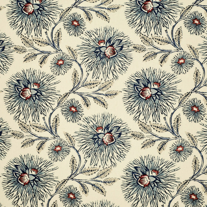 S6526 Slate by Greenhouse Designer Fabric 50% Cotton, 35% Viscose, 15% Linen India 51,000 </p><p>Repeat: 13.75" H, 9.75" V 53" - Swanky Fabrics -