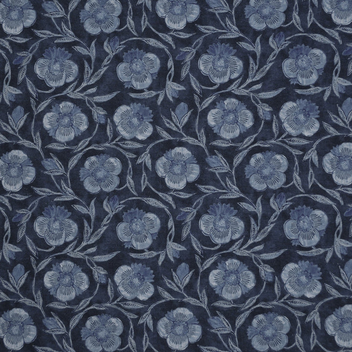 S6527 Indigo by Greenhouse Designer Fabric 50% Cotton, 35% Viscose, 15% Linen India 51,000 </p><p>Repeat: 11" H, 10.75" V 55" - Swanky Fabrics -