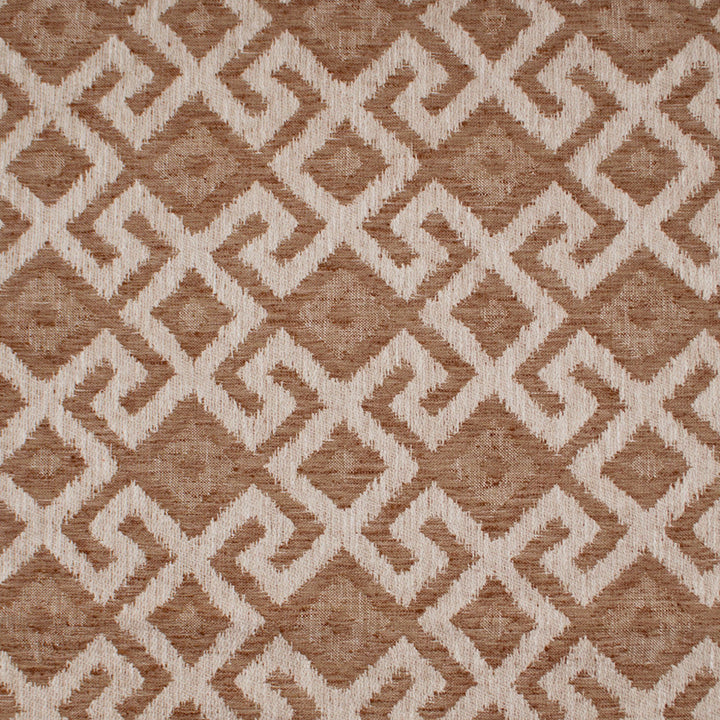 S6579 Chestnut by Greenhouse Designer Fabric 86% Polyester, 14% Cotton India 40,000 </p><p>Repeat: 6.85" H, 6.85" V 54" - Swanky Fabrics -
