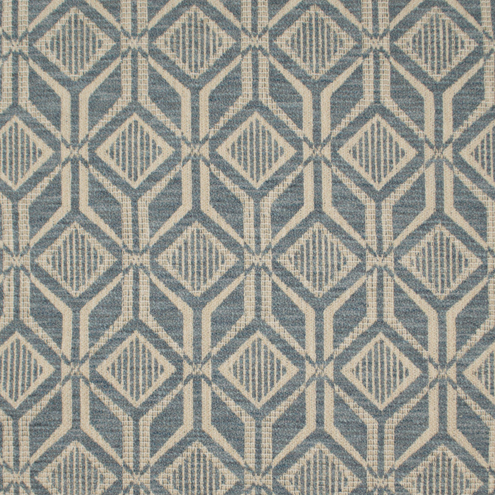 S6598 Sky by Greenhouse Designer Fabric 81% Polyester, 19% Cotton India 51,000 </p><p>Repeat: 3.4" H, 6.4" V 54" - Swanky Fabrics -