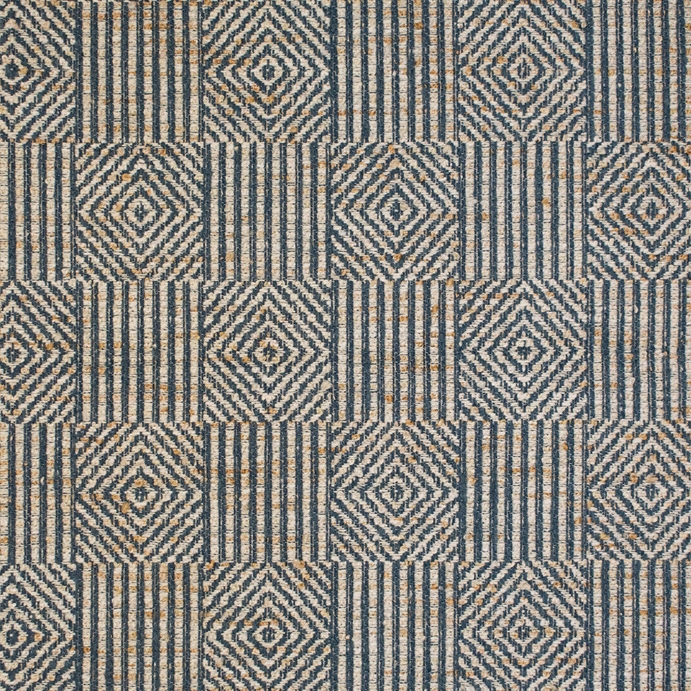 S6603 Azure by Greenhouse Designer Fabric 72% Polyester, 28% Cotton India 75,000 </p><p>Repeat: 3.4" H, 3.75" V 54" - Swanky Fabrics -