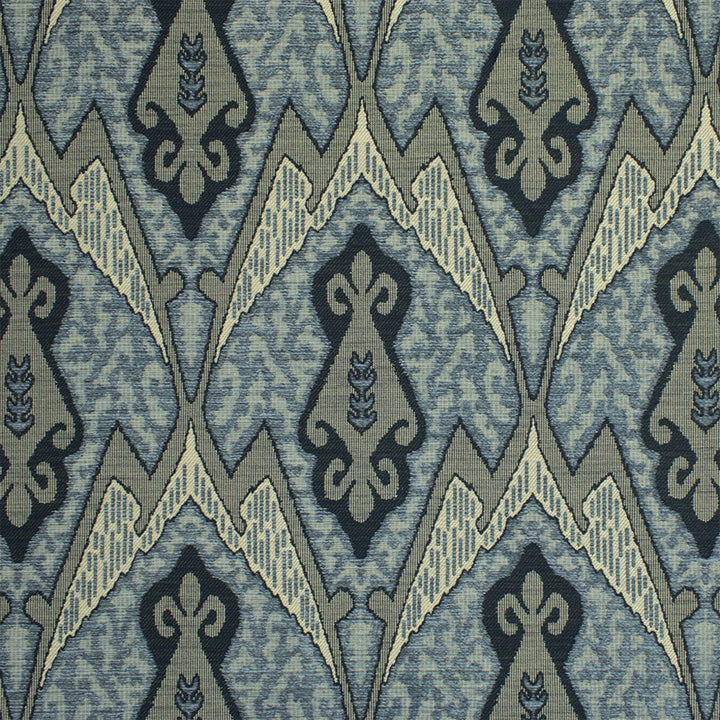 S6773 Indigo by Greenhouse Designer Fabric 65.99% Polyester, 18.70% Rayon, 15.31% Cotton USA 33,000 </p><p>Repeat: 14.5" H, 13.5" V 57" - Swanky Fabrics -