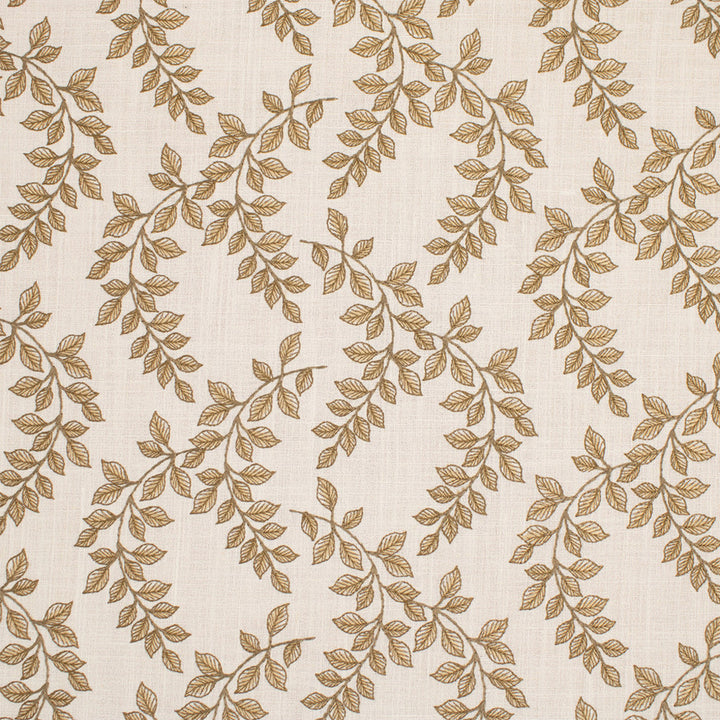 S6820 Natural by Greenhouse Designer Fabric 85% Polyester, 15% Cotton With 100% Polyester Embroidery India DRAPERY </p><p>Repeat: 10.25" H, 6.5" V 54" - Swanky Fabrics -