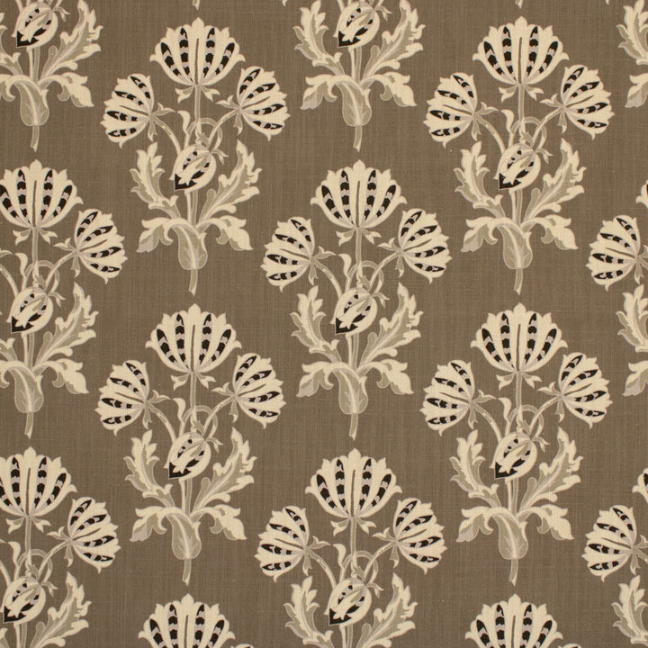 S6825 Otter by Greenhouse Designer Fabric 97% Cotton, 3% Linen China 20,000 </p><p>Repeat: 9" H, 8.197" V 58" - Swanky Fabrics -