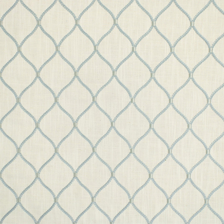 S6833 Ice by Greenhouse Designer Fabric 45% Viscose, 35% Polyester, 20% Linen China DRAPERY </p><p>Repeat: 5.1" H, 4.3" V 56" - Swanky Fabrics -