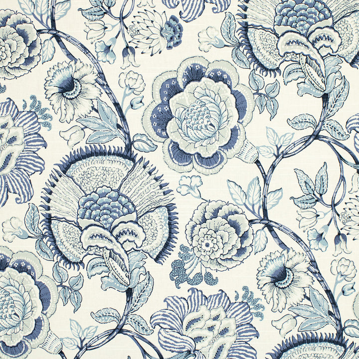 S6857 Lapis by Greenhouse Designer Fabric 100% Cotton Pakistan 12,000 </p><p>Repeat: 13.5" H, 25.25" V 54" - Swanky Fabrics -