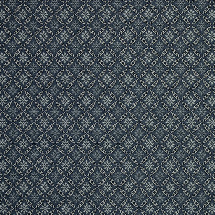 S6863 Blue by Greenhouse Designer Fabric 66.25% Pcr Polyester, 33.75% Polyester USA 63,000 </p><p>Repeat: 1.875" H, 1.875" V 58" - Swanky Fabrics -