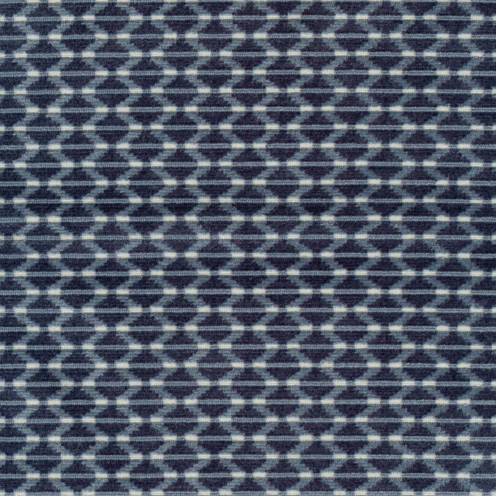 S6864 Indigo by Greenhouse Designer Fabric 51% Viscose, 32% Polyester, 17% Cotton India 60,000 </p><p>Repeat: 1.5" H, .75" V 54" - Swanky Fabrics -