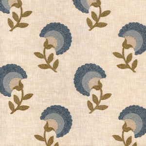 S6898 Prussian by Greenhouse Designer Fabric