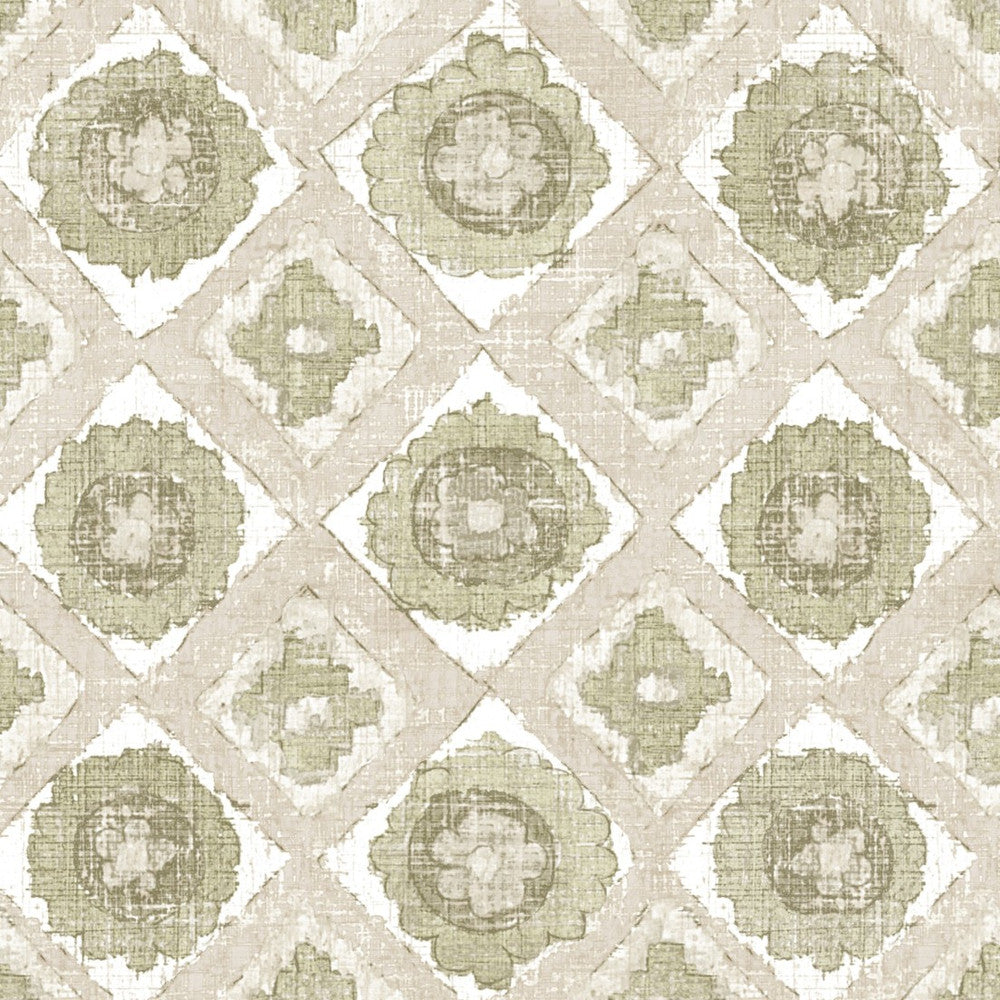 S6921 Green by Greenhouse Designer Fabric 100% Polyester Spain 60,000 </p><p>Repeat: 12.6" H, 8.42" V 55" - Swanky Fabrics -