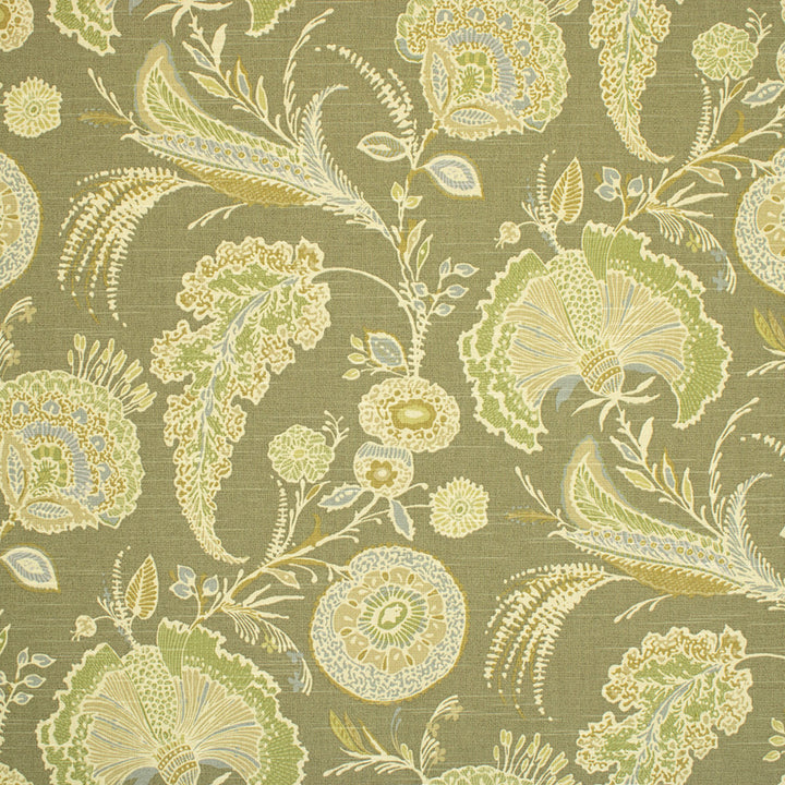 S6937 Oasis by Greenhouse Designer Fabric 100% Cotton Pakistan 12,000 </p><p>Repeat: 13.5" H, 25.25" V 54" - Swanky Fabrics -