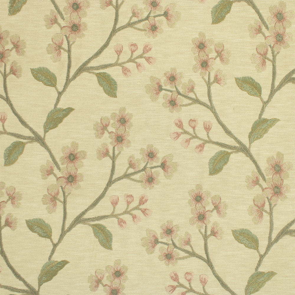 S6958 Petal by Greenhouse Designer Fabric 71% Polyester, 29% Cotton With 100% Polyester Embroidery India DRAPERY </p><p>Repeat: 9.5" H, 13" V 54" - Swanky Fabrics -