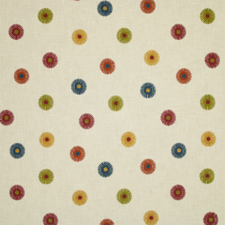S6962 Carnival by Greenhouse Designer Fabric 52% Polyester, 48% Cotton With 100% Viscose Embroidery India DRAPERY </p><p>Repeat: 12.79" H, 12.79" V 54" - Swanky Fabrics -